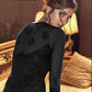 Myra Black Premium Net Anarkali Suit | Swadesiicart