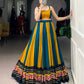 Lorenvalley Fashion Multicolor Pure Rayon Gamthi Work With Gota Patti Lace Touch Up Lehenga Choli | Swadesiicart
