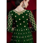 Myra Green Georgette Embroidered Anarkali Pant Style Suit | Swadesiicart
