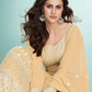 Myra Dusty Yellow Georgette Embroidered Anarkali Suit | Swadesiicart