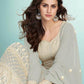 Myra Dusty Grey Georgette Embroidered Anarkali Suit | Swadesiicart