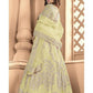 Myra Dusty Yellow Heavy Embroidered Anarkali Suit | Swadesiicart