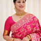 Kalini Floral Woven Design Banarasi Saree | Swadesiicart