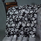 Black And White Colour Block Print Pure Kota Cotton Saree By Gayathri Reddy Designer Studio | Swadesiicart