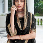 Anaita Black Georgette Lehenga Choli With Sequence & Thread Work