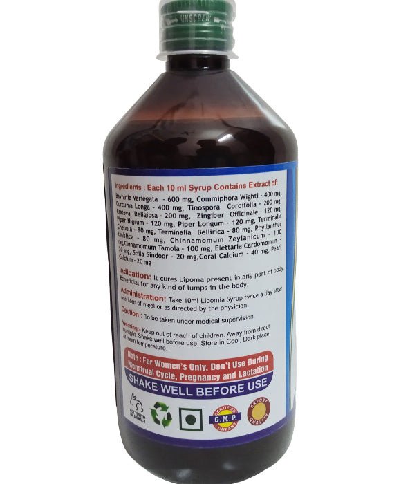 Ayurvedshakti Lipomia Syrup - Swadesiicart