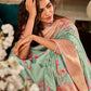 Anaita Green Designer Digital Printed Soft Silk Saree With Blouse