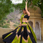 Lorenvalley Pure Cotton Plain With Gamthi Work And Gota Patti With Cowrie (Kodi) Lace Touch Up Lehenga Choli with Dupatta | Swadesiicart