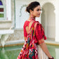 Lorenvalley Offwhite Tussar Silk Patola Print With foil work Lehenga Choli | Swadesiicart