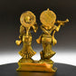 Radha Krishna Brass Idol - 3