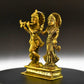 Radha Krishna Brass Idol - 4