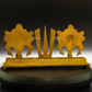 Balaji Namah with Shankh Chakra Brass Idol - 3