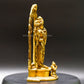 Brass Vishnu Statue - Sacred Presence for Spiritual Seekers - 2