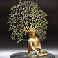 Brass Buddha Sitting Under the Tree - 2