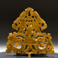 Brass Wall Lakshmi Deepa - Goddess of Wealth and Light - 3