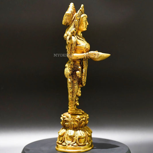 Brass Malli Deepa - 2