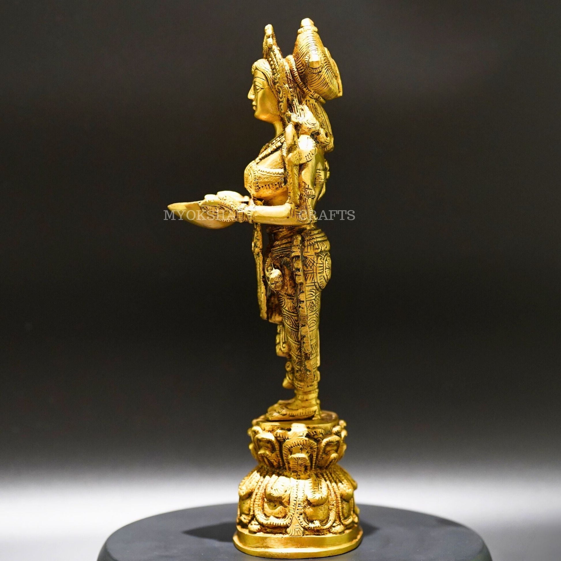 Brass Malli Deepa - 4