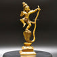 Brass Krishna Kali Idol - Symbol of Divine Balance and Power - 1