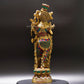 Brass Standing Krishna Idol - Divine Presence of Love and Wisdom - 3