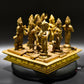 Brass Navagraha Set - Divine Energies for Vedic Planetary Blessings and Cosmic Balance - 1