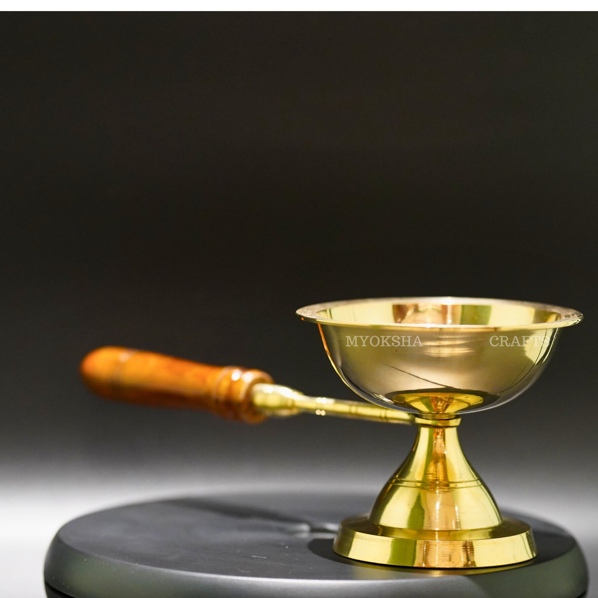 Brass Dhoop Dan - Divine Aromas for Spiritual Seekers - 1