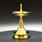 Udupi Deepa: Exquisite Brass Diya for Festivities - 1