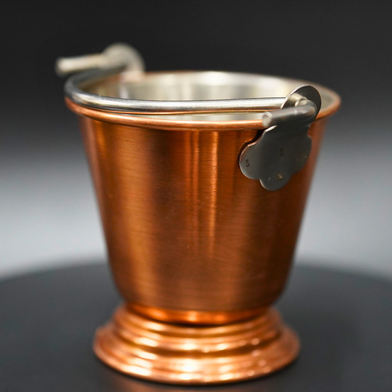 Copper-Coated Serving Bucket - Elevate Your Serving Experience with Charm - Swadesiicart