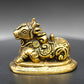 Brass Nandi Idol - Swadesiicart