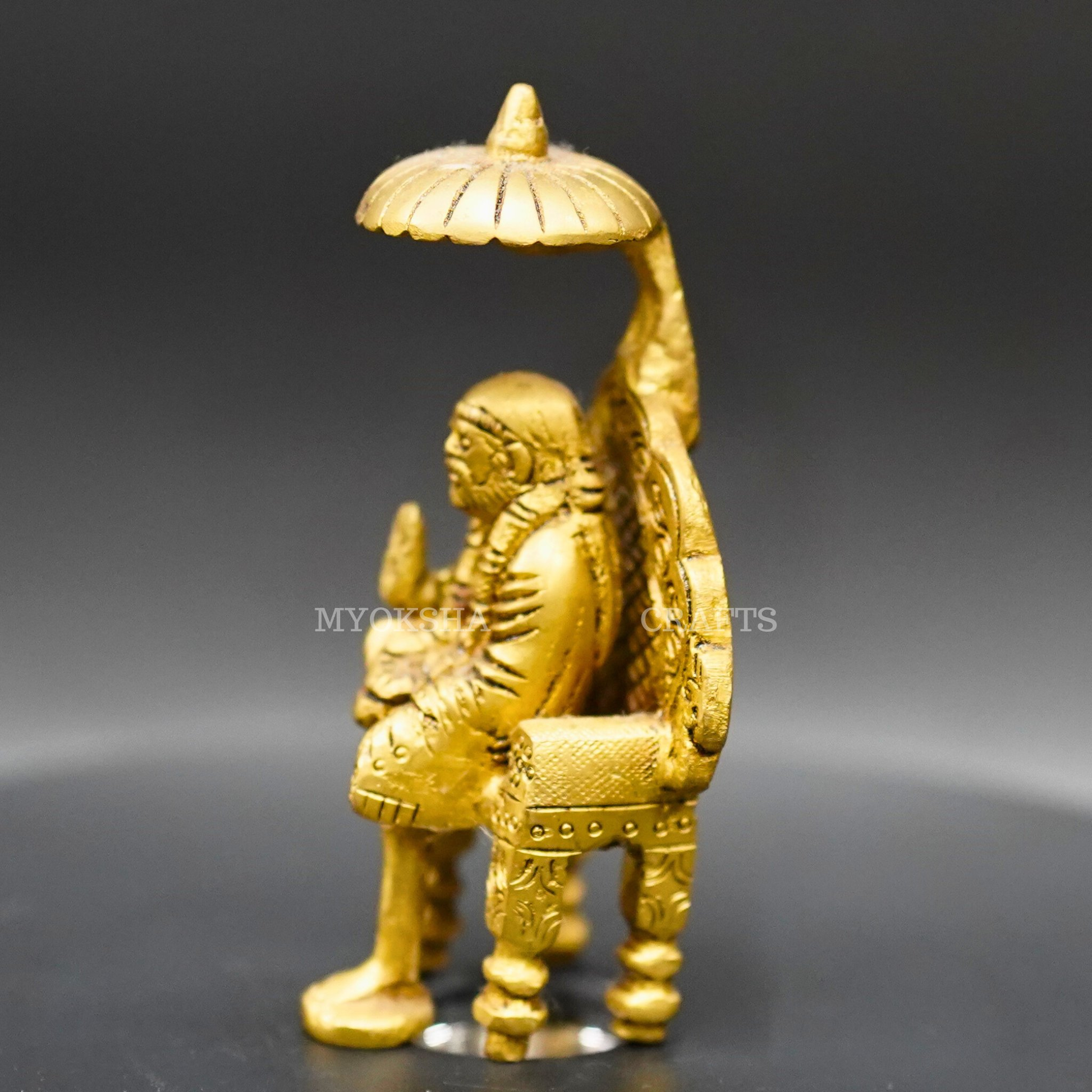 Brass Simhasan Sai Baba: A Divine Treasure for Your Homes - 4