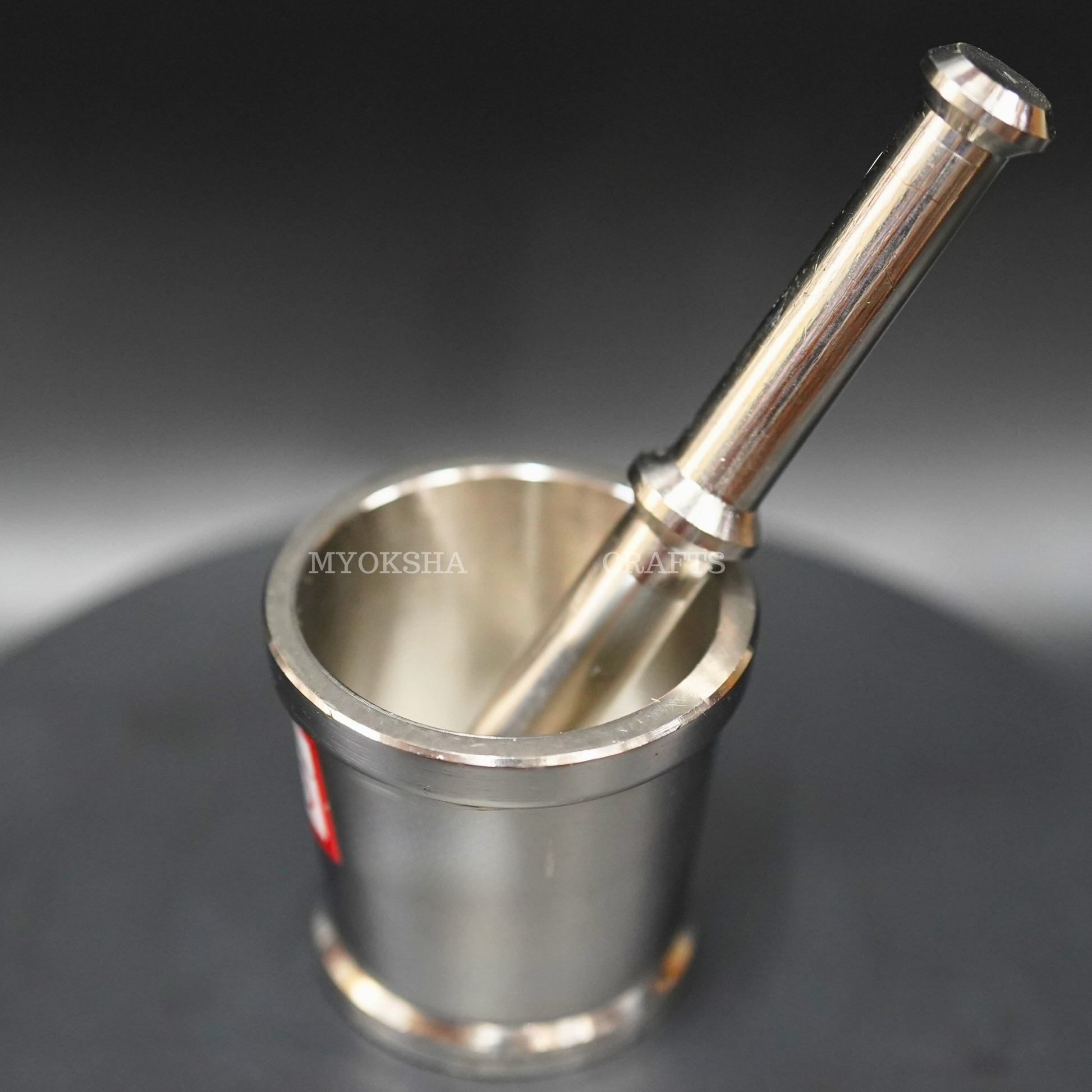 Stainless Steel Mortar & Pestle Set: Perfect for NRI Kitchen Delights - Swadesiicart