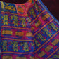 Shades of Rani Pink With Ink Blue Blouse Creeper Design Semi Chanderi Saree By Gayathri Reddy Designer Studio | Swadesiicart