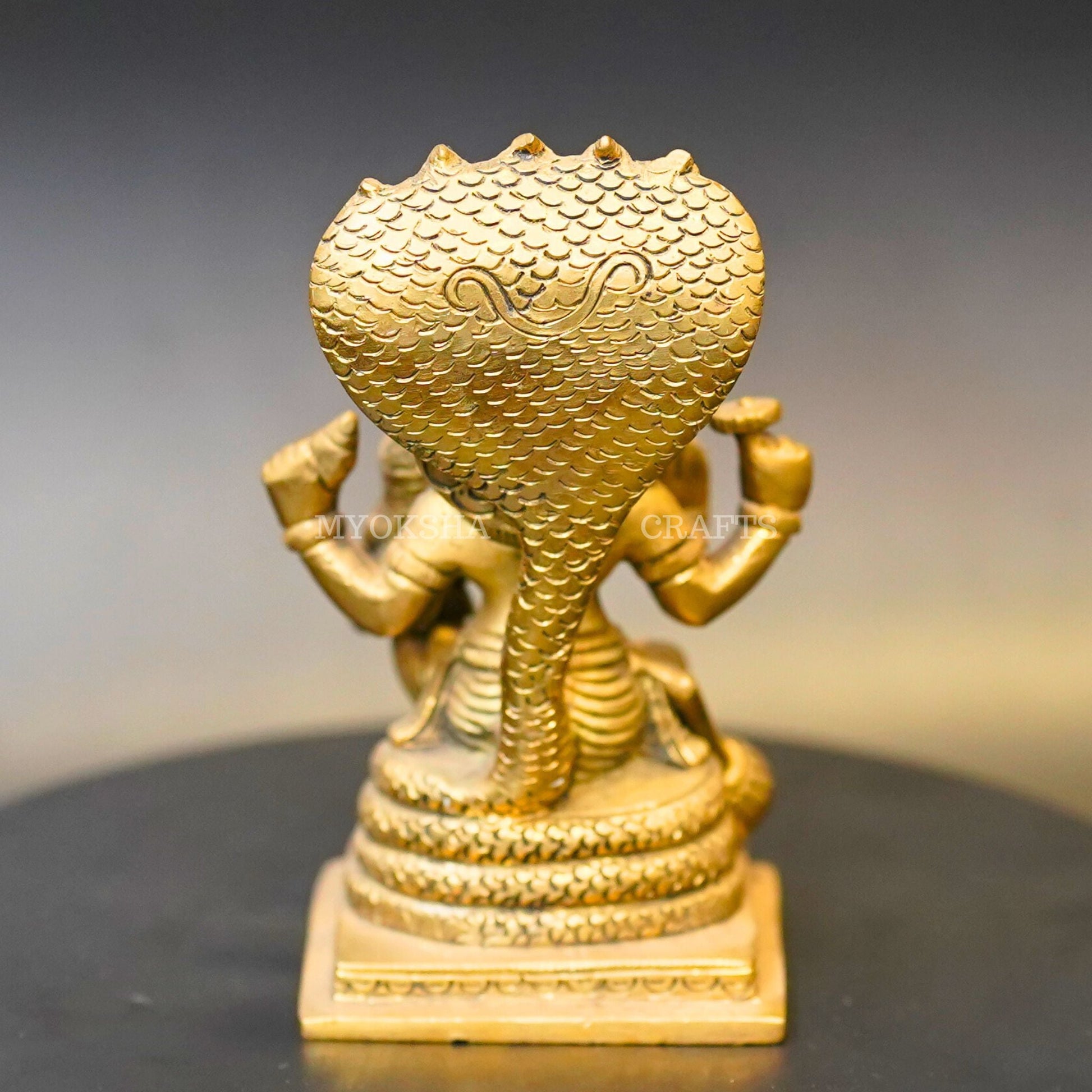 Brass Lakshmi Narasimha Swamy Idol - 3