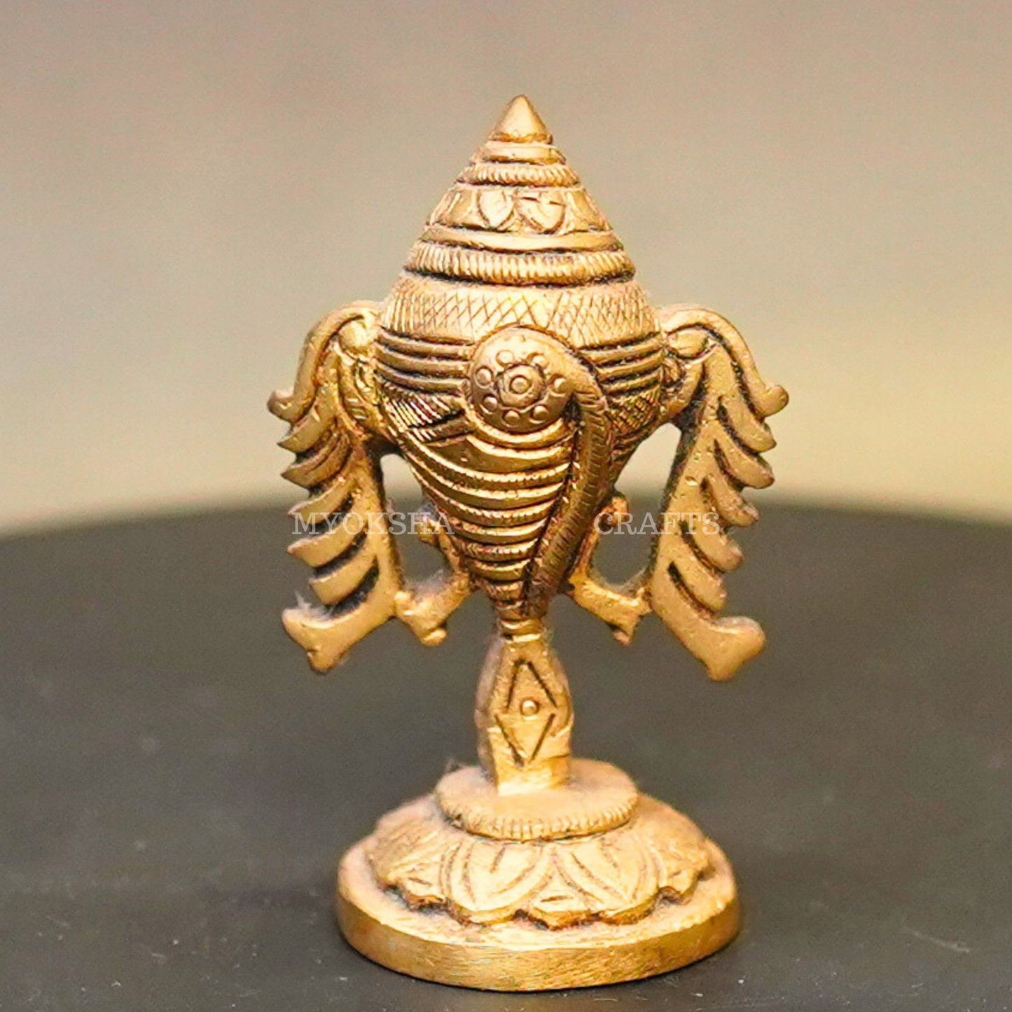 Brass Shankh - Swadesiicart