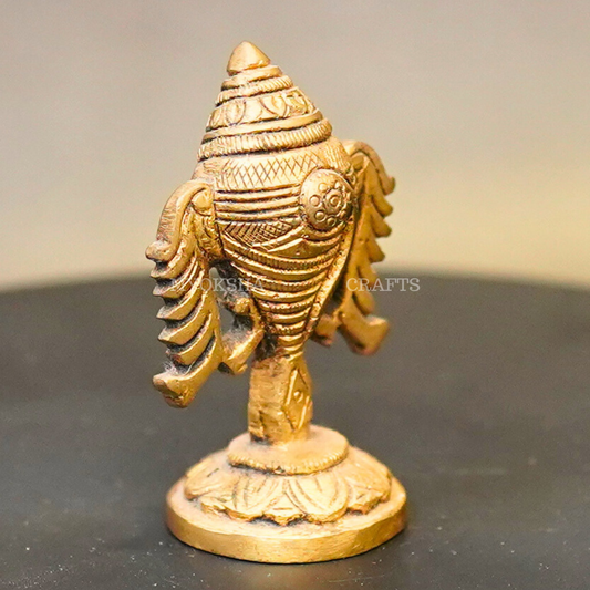 Brass Shankh - Swadesiicart