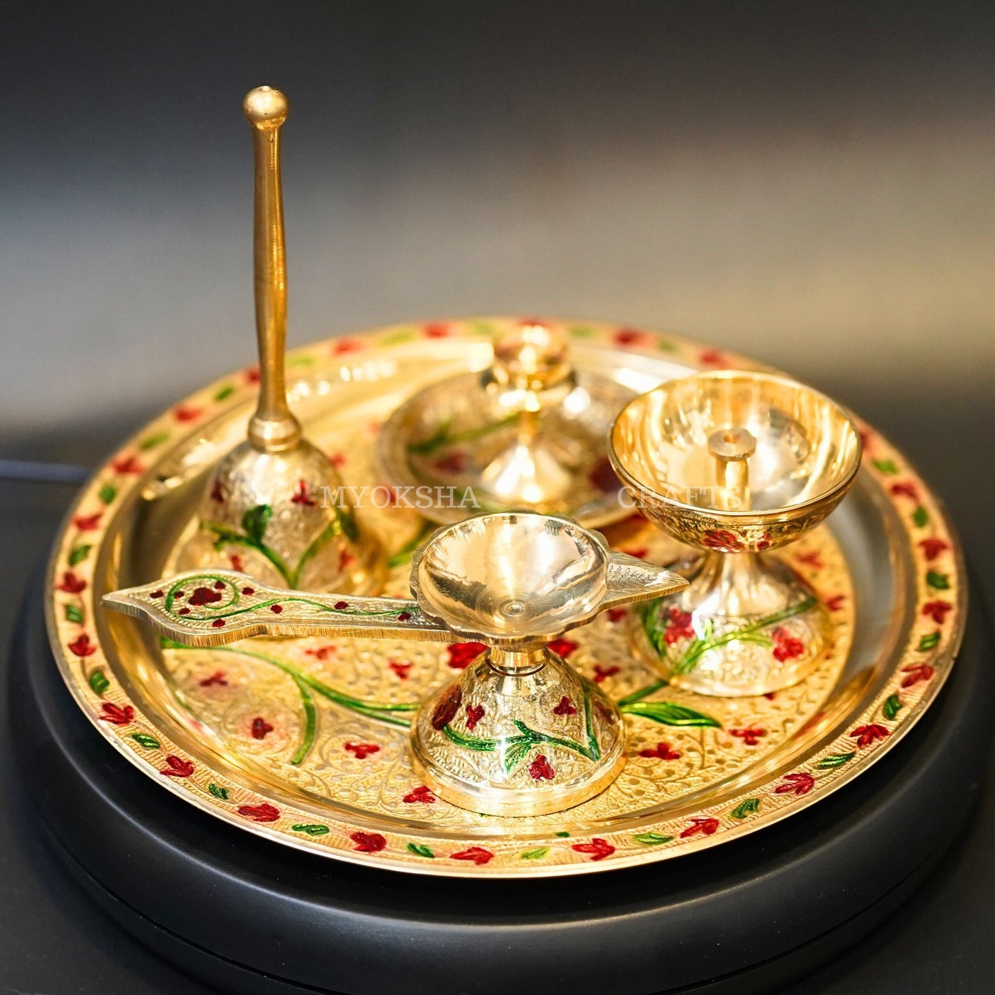 Festival Special Pooja Thali Set - Swadesiicart