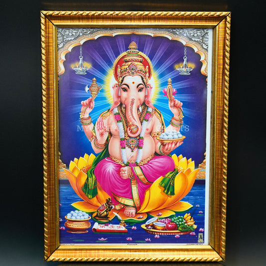 Ganesha: Photo Frame - Swadesiicart