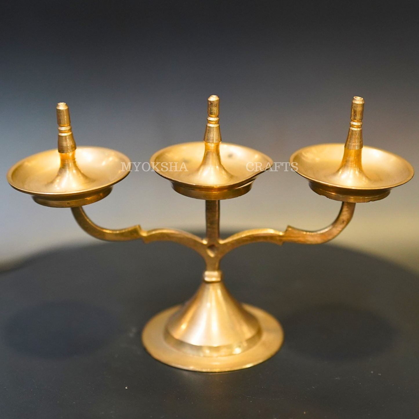 Brass Thrikal Diya - Swadesiicart