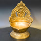 Brass Ganesha Diya - Swadesiicart