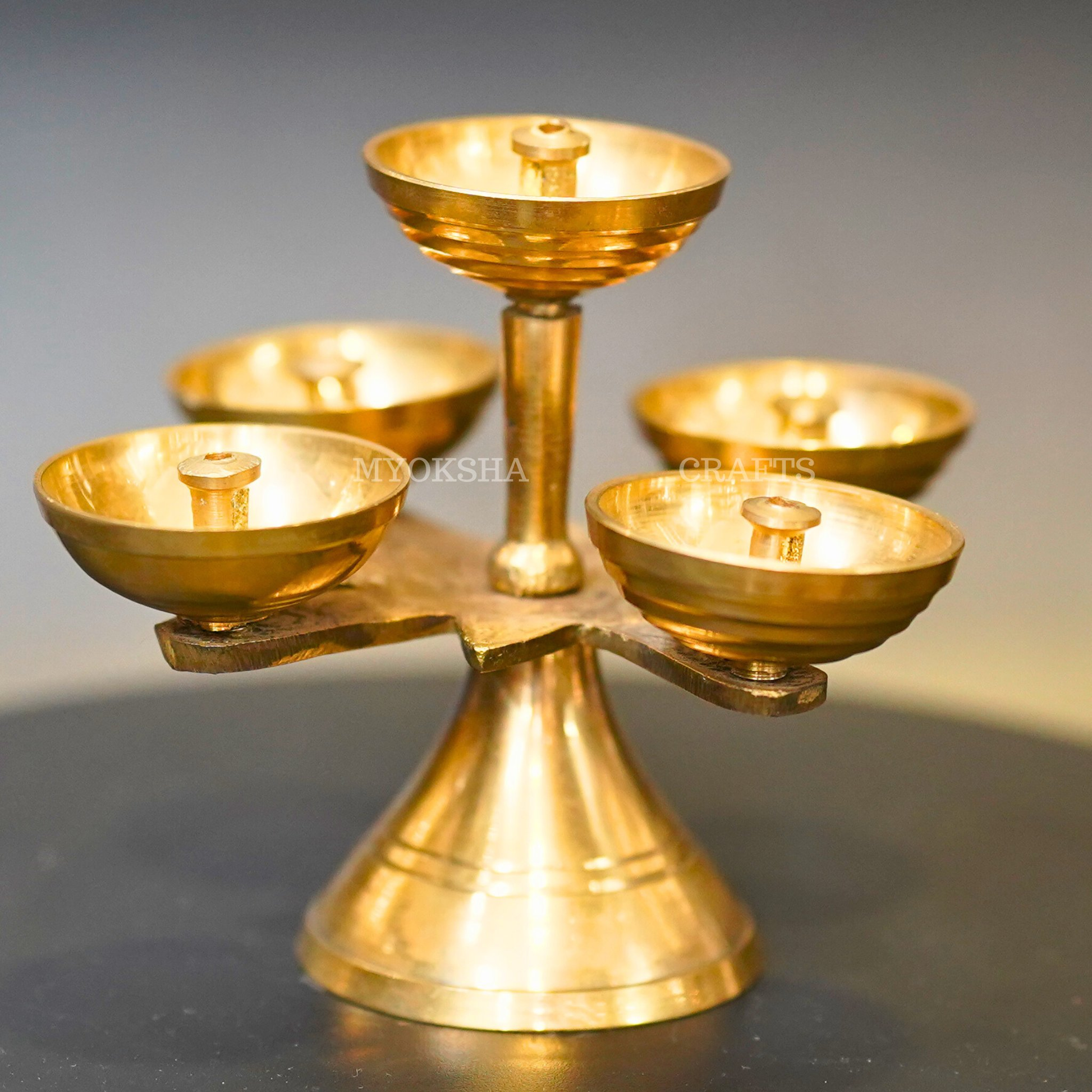 Brass Puncha Diya - Swadesiicart