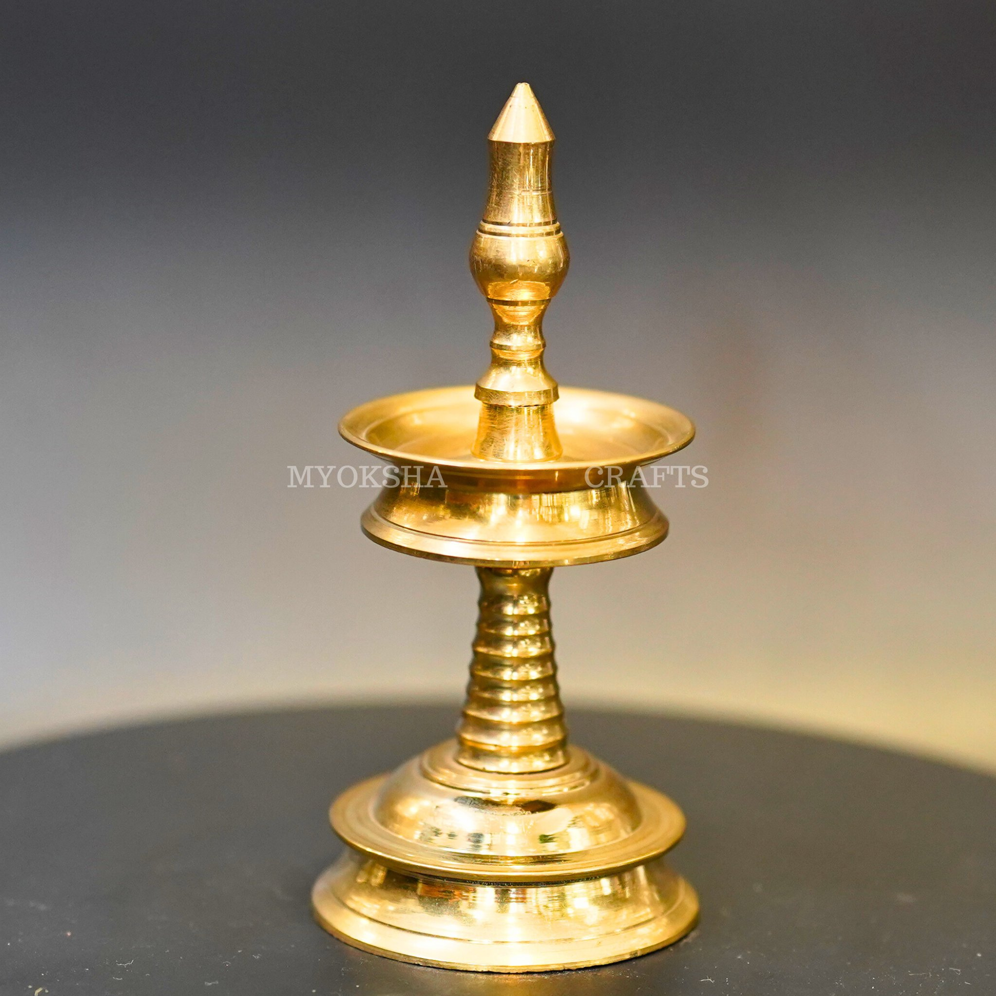 Brass Mangalore Diya - Swadesiicart