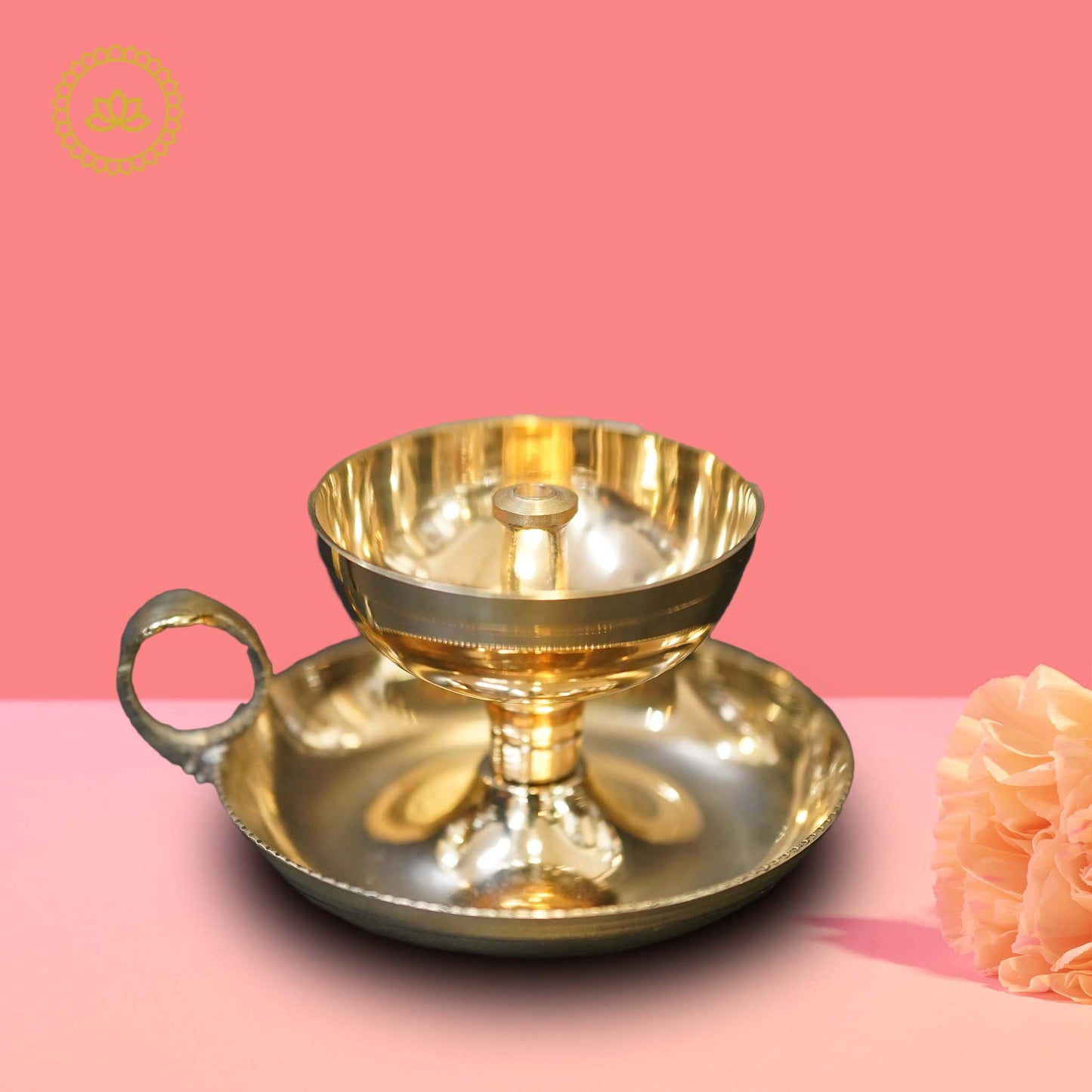 Brass Cup Diya - Swadesiicart