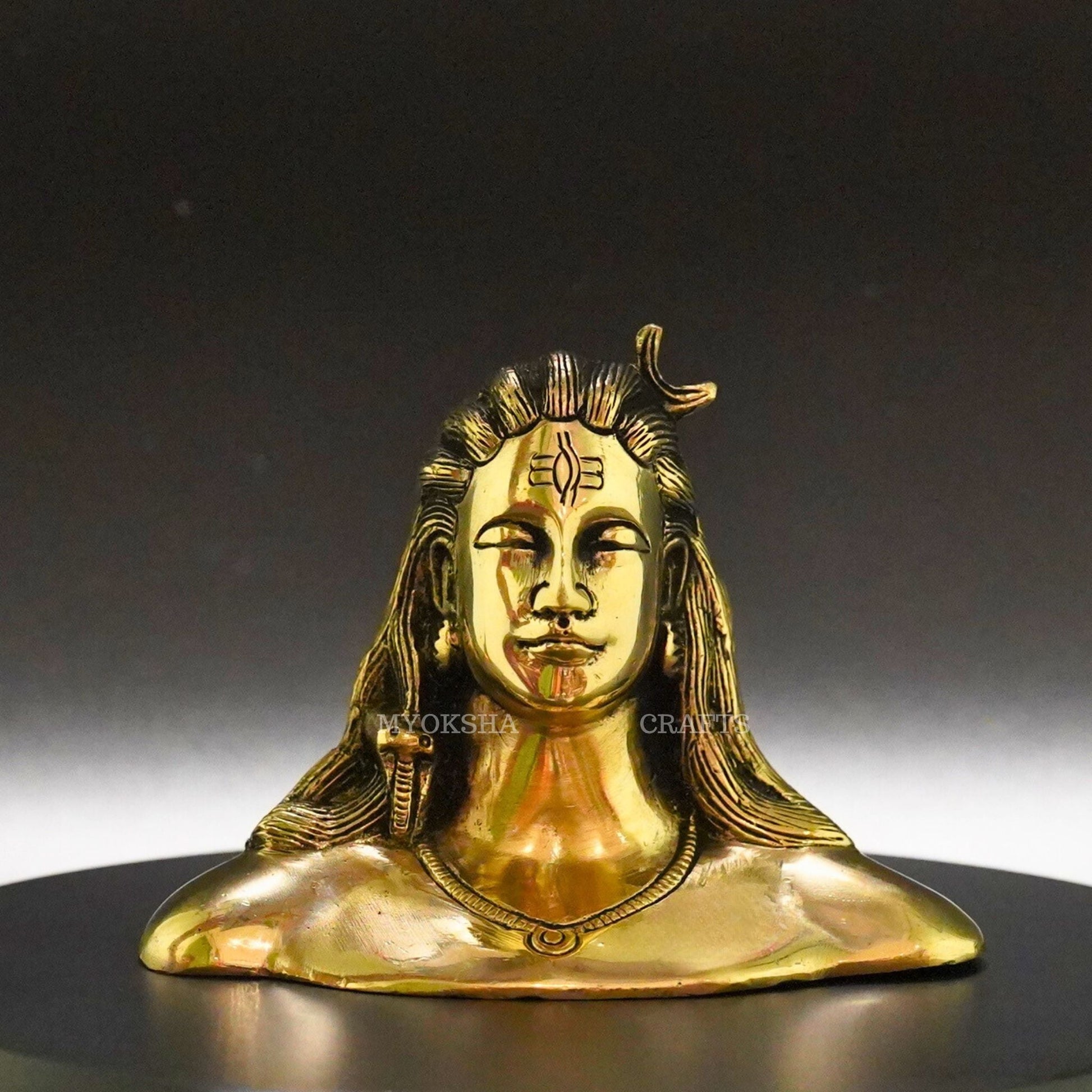 Brass Adiyogi Idols - 2