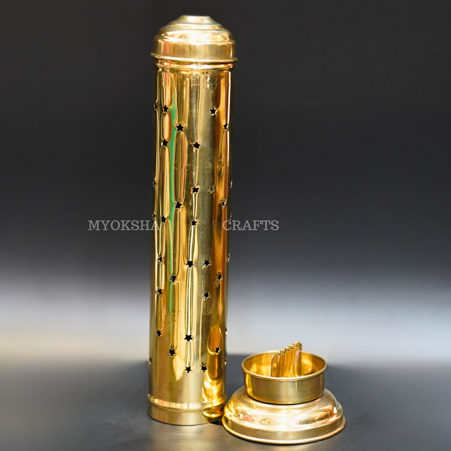 Brass Agarbatti Holder - Swadesiicart