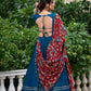 Lorenvalley Firozi Pure Cotton Plain With Gota Patti Touch Up Lehenga Choli | Swadesiicart
