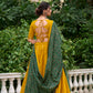Lorenvalley Mustard Pure Cotton Plain With Gota Patti Touch Up Lehenga Choli | Swadesiicart