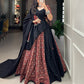 Lorenvalley Pure Cotton Printed And Over All Mirror Work With Gotta Patti Touchup Lehenga Choli with Dupatta | Swadesiicart