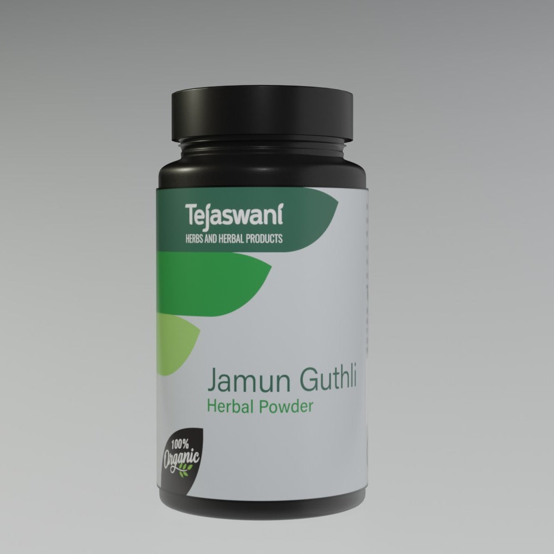 Tejaswani Herbs and Herbal Products Jamun Guthli Powder | Swadesiicart