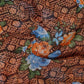 Shades of Dark Dry Mehendi Colour Floral Design Semi Chanderi Saree By Gayathri Reddy Designer Studio | Swadesiicart