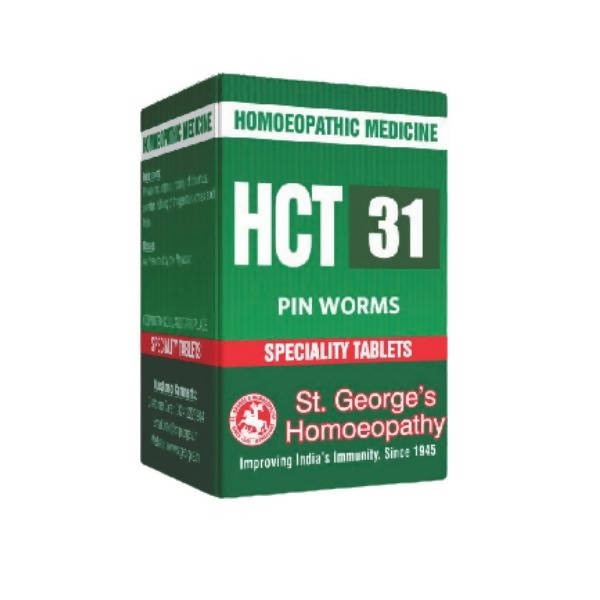 St. George's Homeopathy HCT 31 Tablets | Swadesiicart