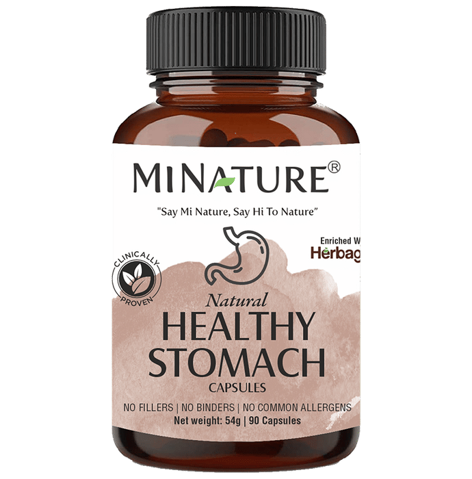 Minature Natural Healthy Stomach Capsules | Swadesiicart